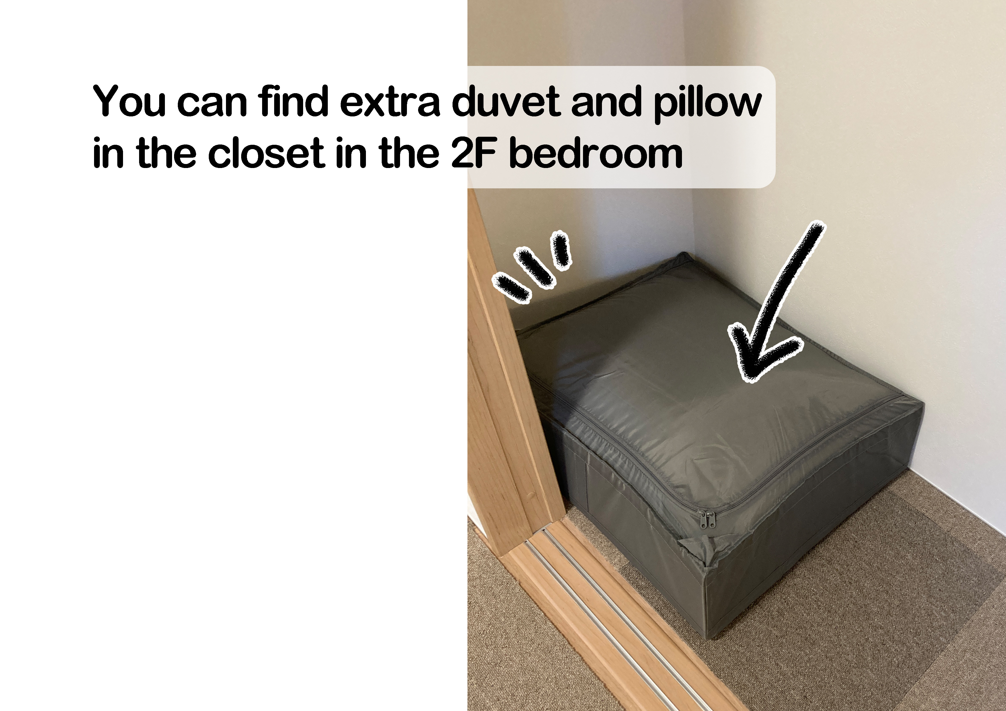 Extra Bedding