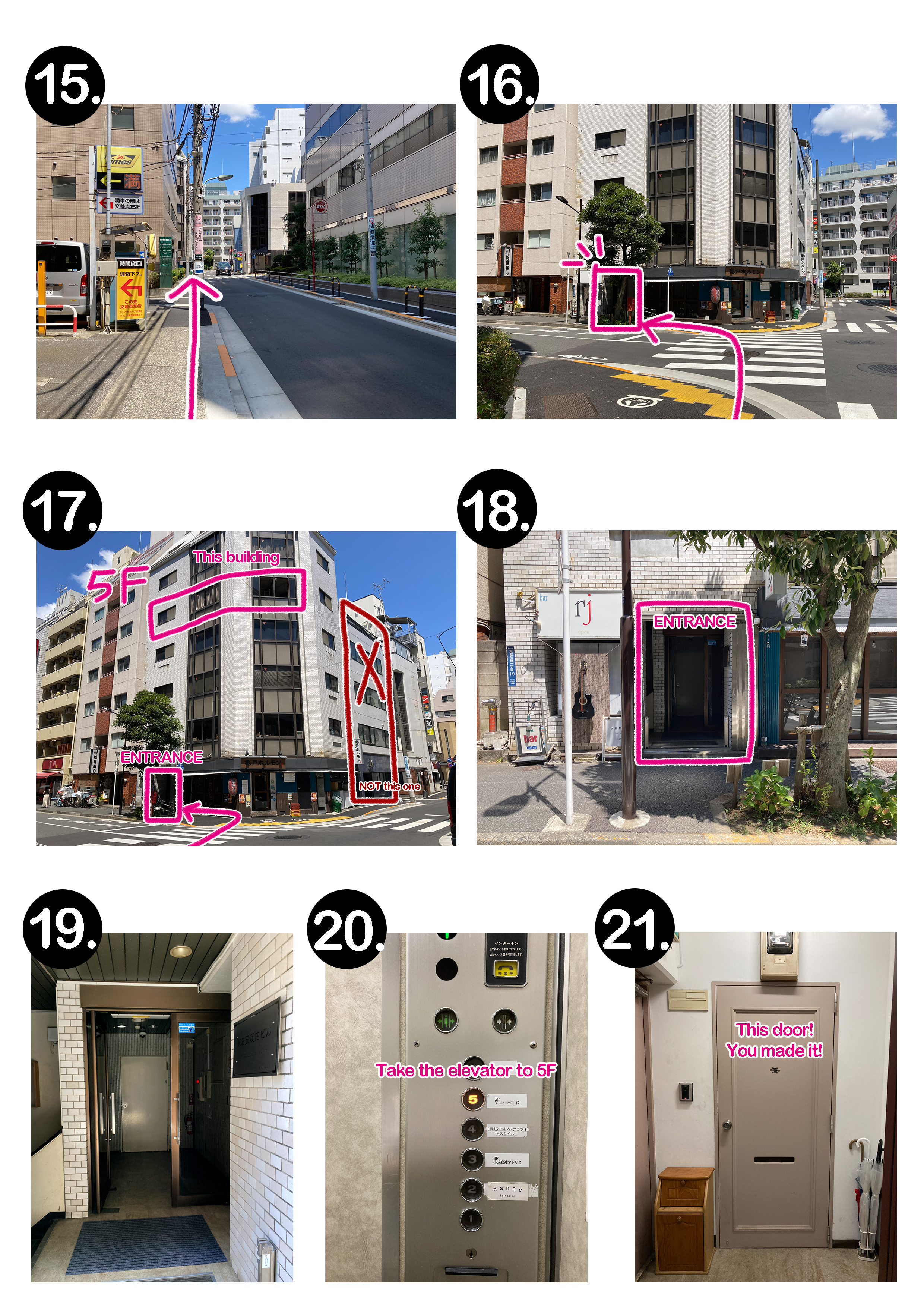 Steps 15–21